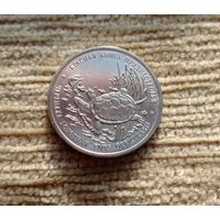 Werty71 Приднестровье 1 рубль 2018 Красная книга Приднестровья - Черепаха болотная