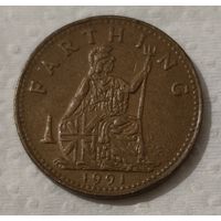 Англия Токен 1991 Pentref Llechwedd Village One Penny (14-16-23)
