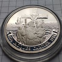 1 доллар Канады 1984 года. Посвящённый 450-летию прибытия Жака Картье. .