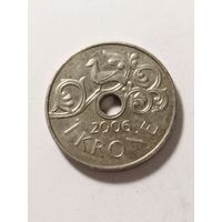 Норвегия 1 крона 2006