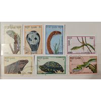 РАСПРОДАЖА КОЛЛЕКЦИИ. Кампучия. марки "рептилии"