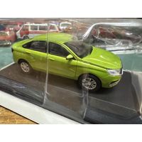 Ваз Лада Веста LADA VESTA 2018 Автолегенды Новая Эпоха ДеАгостини DeAgostini 1:43