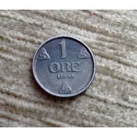 Werty71 Норвегия 1 эре 1943