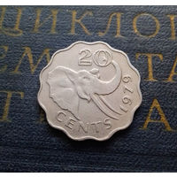 20 центов 1979 Эсватини (Свазиленд) #01