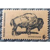 1970  Охрана дикой природы( Американский бизон) США