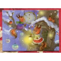 Бабок Екатерина - бельчата, Новый год - Чистая