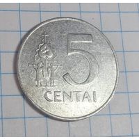 5 центов 1991 Литва