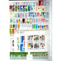 ГДР. ПОЛНЫЙ ГОДОВОЙ КОМПЛЕКТ 1975 года,без наклеек и следов от них!