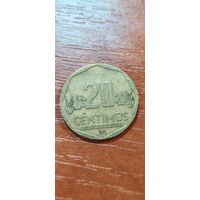 Перу 20 сентимос 2012