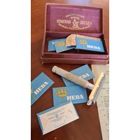 С 1 Рубля ! СТАРИННАЯ БРИТВА ПАСПОРТ ФУТЛЯР ЛЕЗВИЯ НЕВА ЗАВОД КРАСНАЯ ЗВЕЗДА МОСКВА