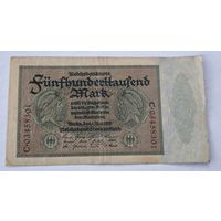 1923 год Германия 500 000 марок