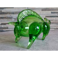 Зубр, цветное стекло