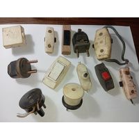 Выключатели и вилки из СССР