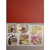 Фауна на почтовых марках