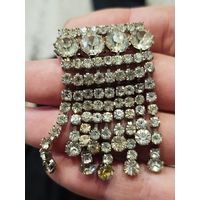 Красивая крупная брошь ссср,с рубля