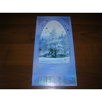 С Новым годом Россия Медный Всадник Санкт-Петербург двойная чистая