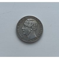 ГАННОВЕР  талер 1866 г.