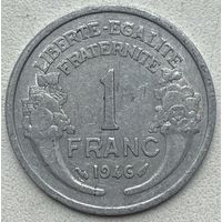 Франция 1 франк 1946 г.