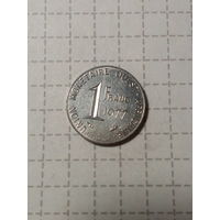 1 франк Западная Африка 1977 год