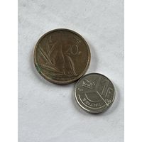 Бельгия 2 монеты