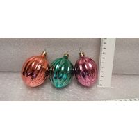 Ёлочные игрушки. Шарики.  1-3