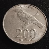 Индонезия 200 рупий 2003г.