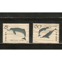 Китай-1980(Мих.1656-1657) , **  , Морская  Фауна ,  (полная серия)