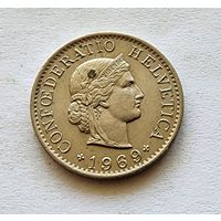 Швейцария 5 раппенов, 1969