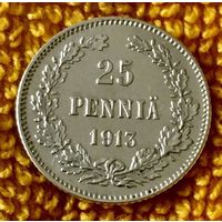 25 pennia 1913 года.