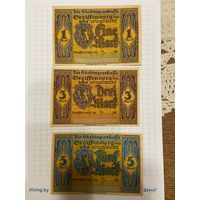 Нотгельд 30-60-100-300-500 пфеннигов. Германия. Веймарская республика Грейфенберг-0201