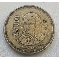 Мексика 1000 песо, 1988   5-9-2