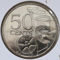 Тринидад и Тобаго 50 центов 2003 год