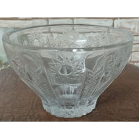 Ваза-конфетница, хрусталь, СССР