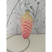 Елочная игрушка шишка