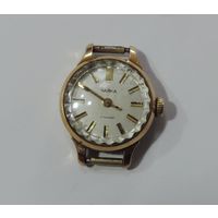Часы женские позолоченные "Чайка" 60-70-е годы СССР. Исправные.