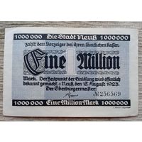 Werty71 Германия Веймар 1000000 марок 1923  банкнота 1 миллион гроссгельд Нойс