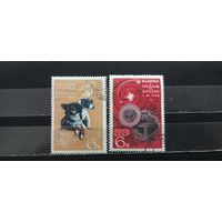 РАСПРОДАЖА. СССР 1966г. Полная серия. Гаш.