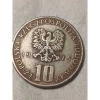 10 злотый Польша 1975 год