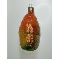 Ёлочная игрушка  - Избушка . СССР  .