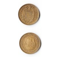 1 песета Испания 1963 года