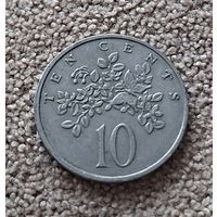 Ямайка 10 центов 1969