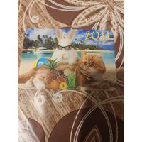 Календарик,коты,украина,2011