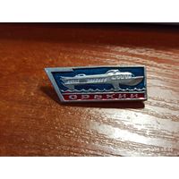 Знак значок Речфлот Горький