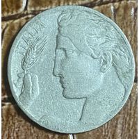 Монета 20 чентезимо 1911 год. Италия. Король Виктор Эммануил III