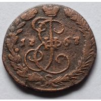 Россия. Полушка 1767 года. ЕМ. (2)