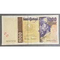 Банкнота 1000 эскудо 1988 год. Португалия