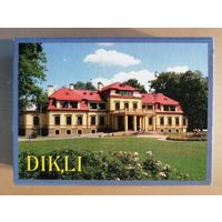 Латвия, города на спичечных коробках, Дикли, 7 х 5 х 2 см, спички