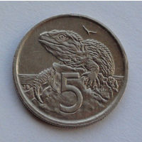 Новая Зеландия 5 центов. 1995 г.