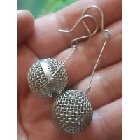 Серьги молодежные модные