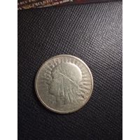 2 злотых 1932 "Ядвига"